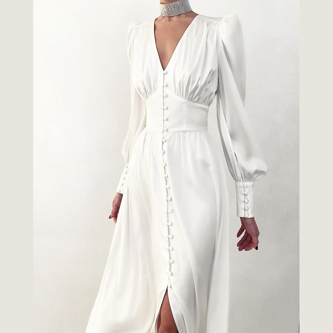 Arya | Robe élégante en satin pour femmes