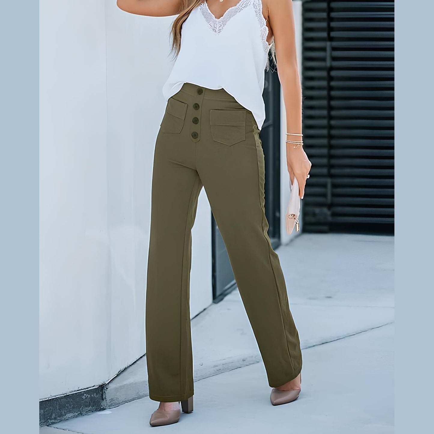 Viktoria | Pantalon Décontracté Extensible Confortable Pour Femmes