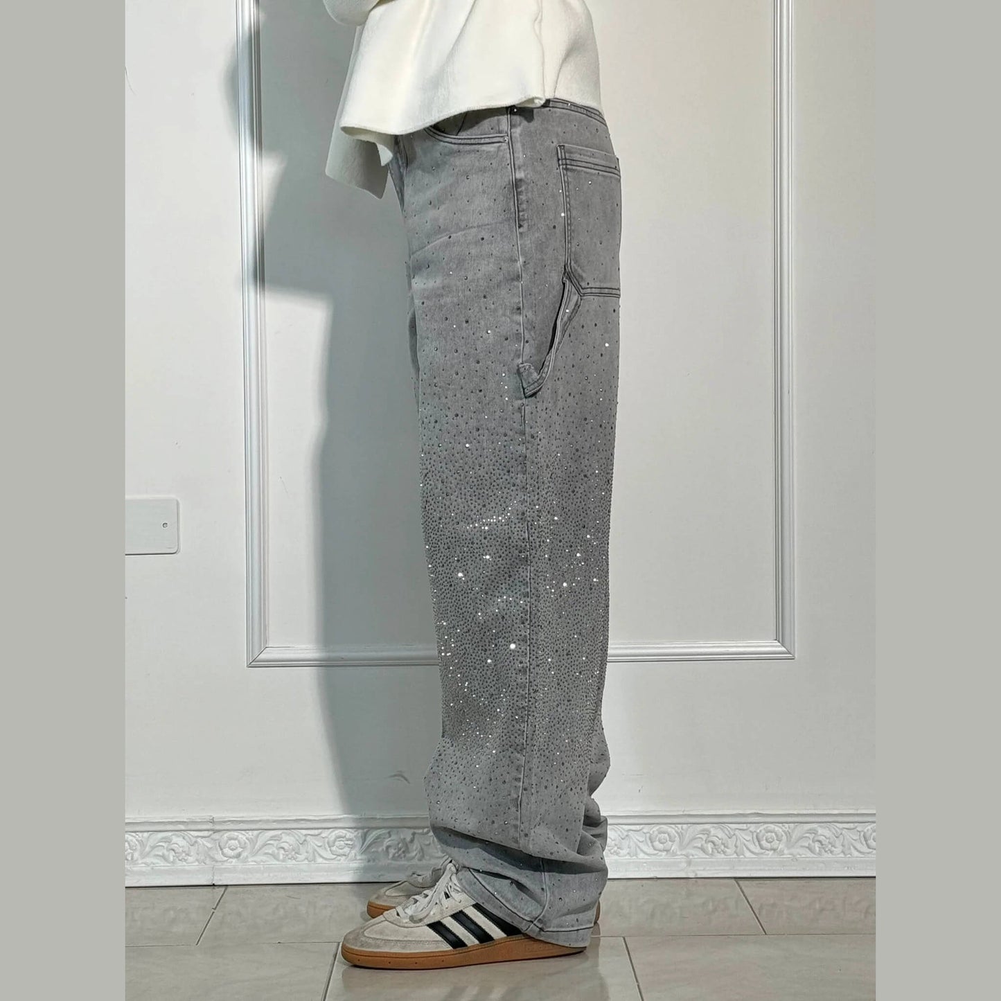 Jean en denim Balloon Carpenter Shine