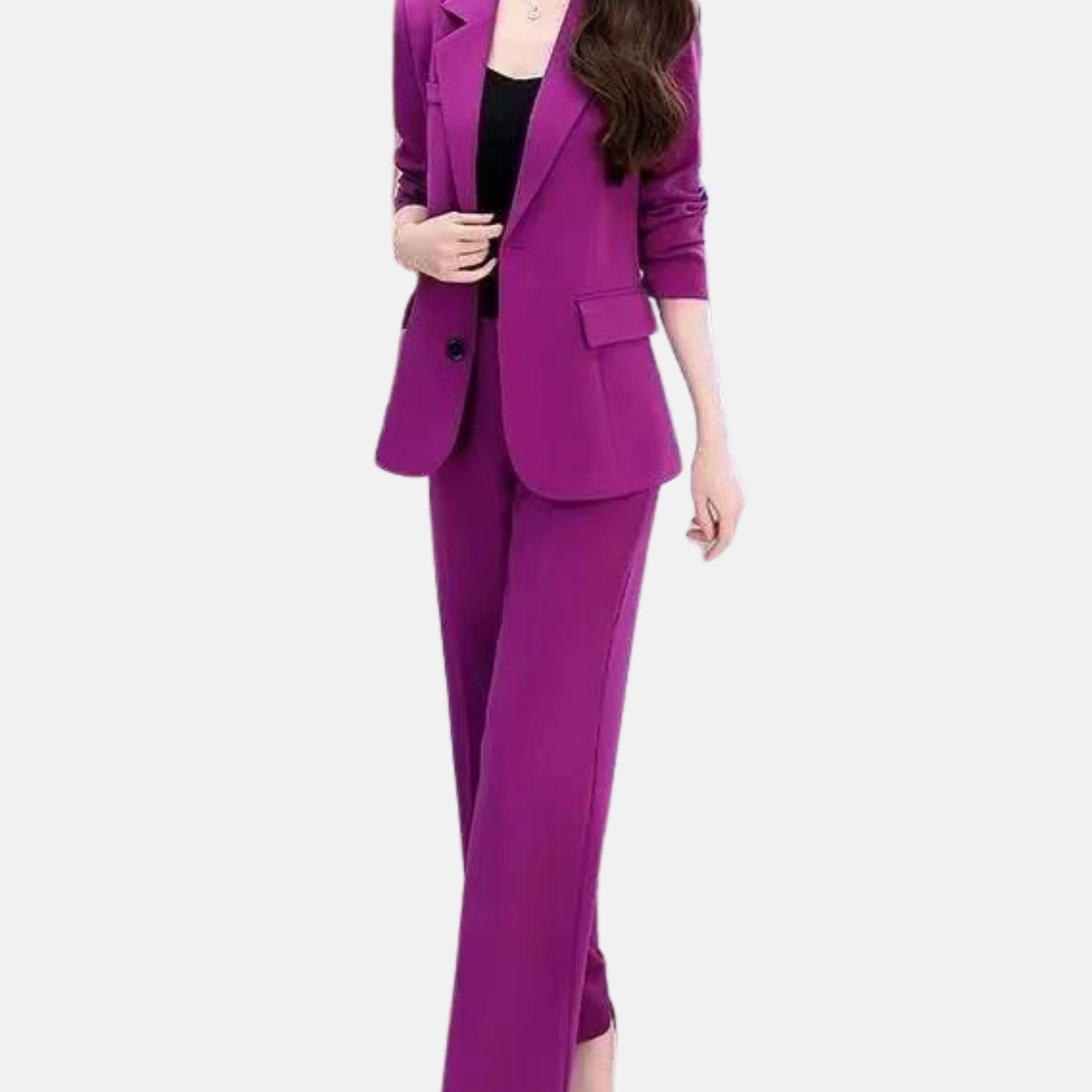 Shanaya | Tailleur Pantalon Élégant avec Blazer Cintré pour Femme
