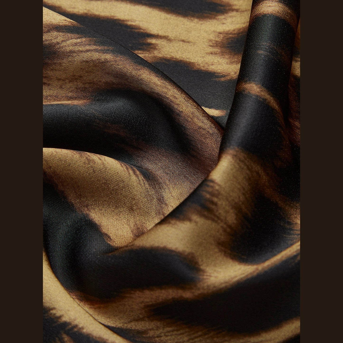 Noreen | Jupe Longue Ajustée à Imprimé Léopard pour Femme