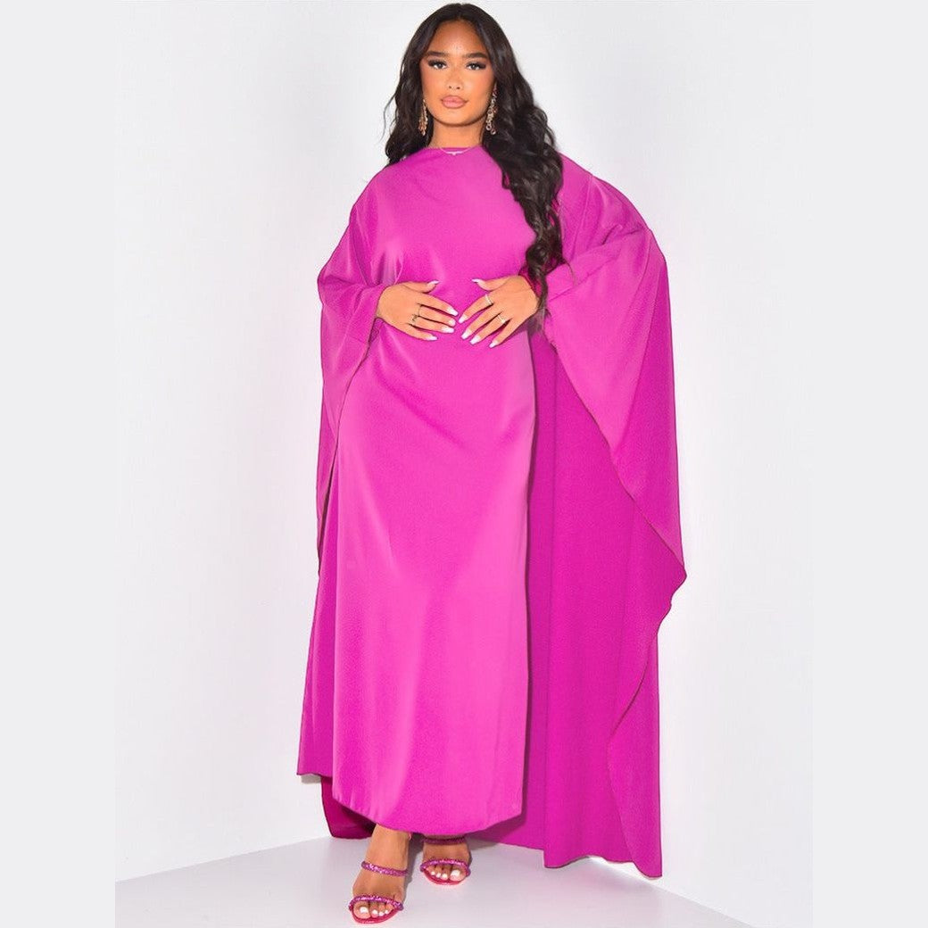 Gerry | Robe Élégante avec Manches Évasées