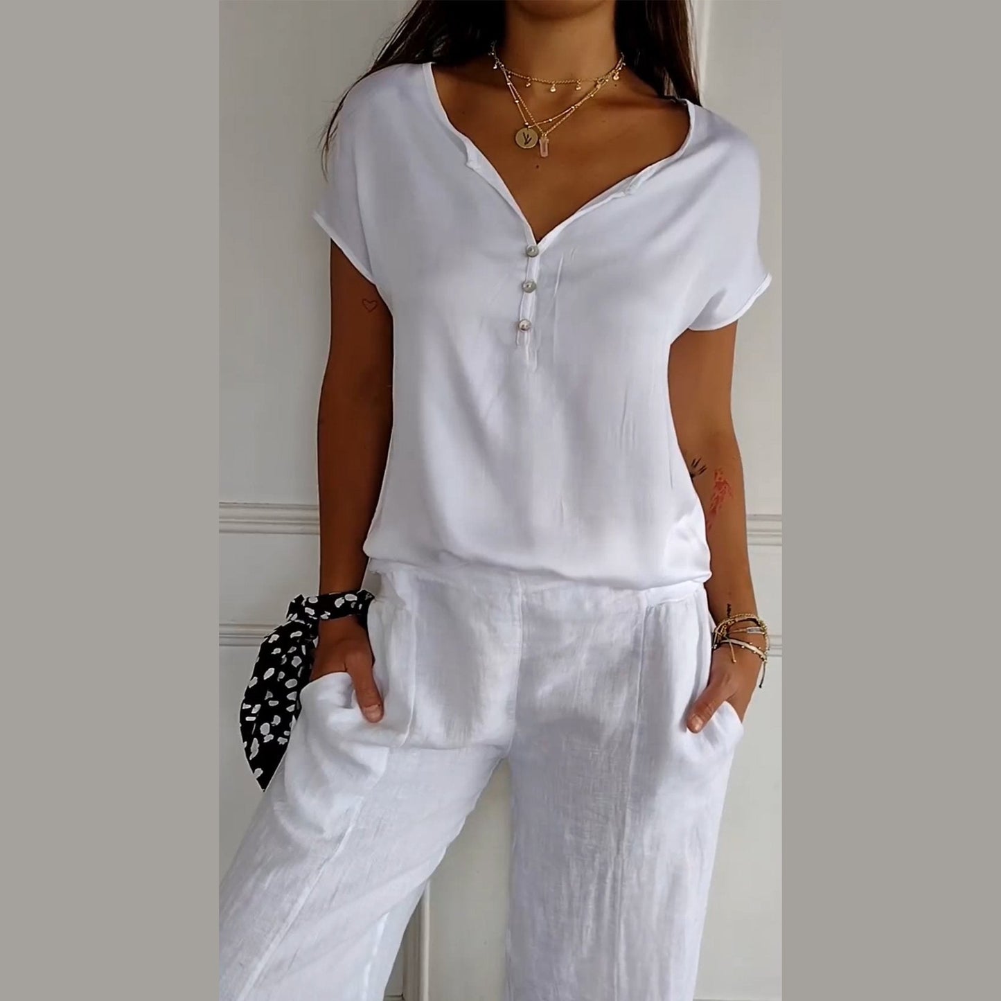 Noélie | Chemisier Confortable pour Femme