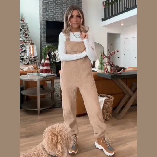 Salopette Polaire FEMININO Essentielle Brun XS (34-36)