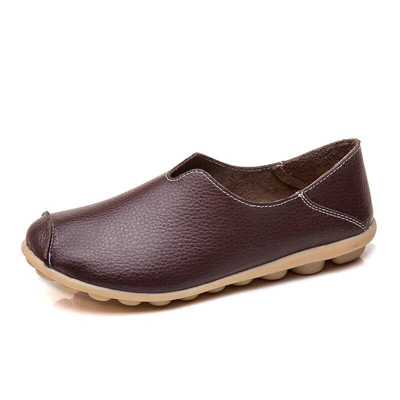 The Konf™ | Chaussures Orthopédiques Orthoplus FEMININO Essentielle Marron 35