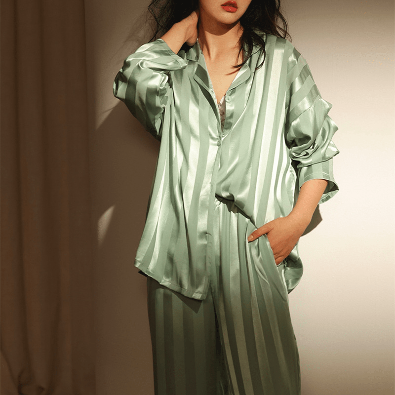 Ensemble Pyjama Satin pour Femme