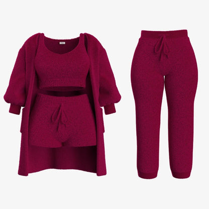 Ensemble Pyjama Femme Tricot Douillet