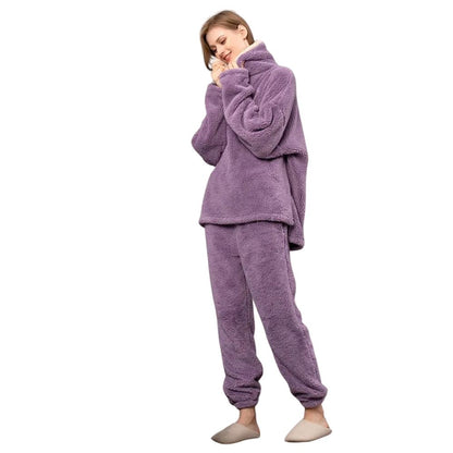 Ensemble Pyjama Polaire à Capuche