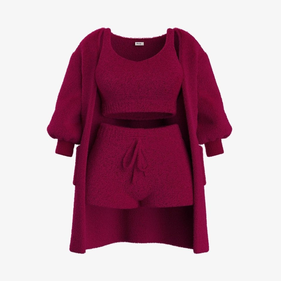 Ensemble Pyjama Femme Tricot Douillet