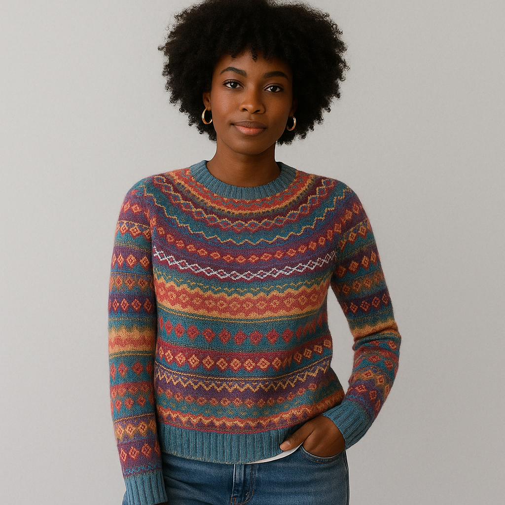 Eléandra - Pull Coloré