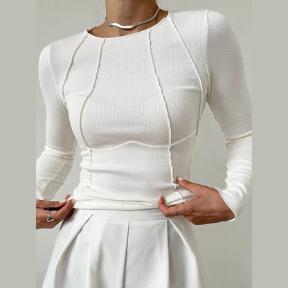 Amelie - Haut cintré à manches longues Essentielle 