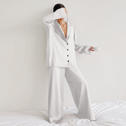 Ensemble Pyjama Soie Oversize Luxe