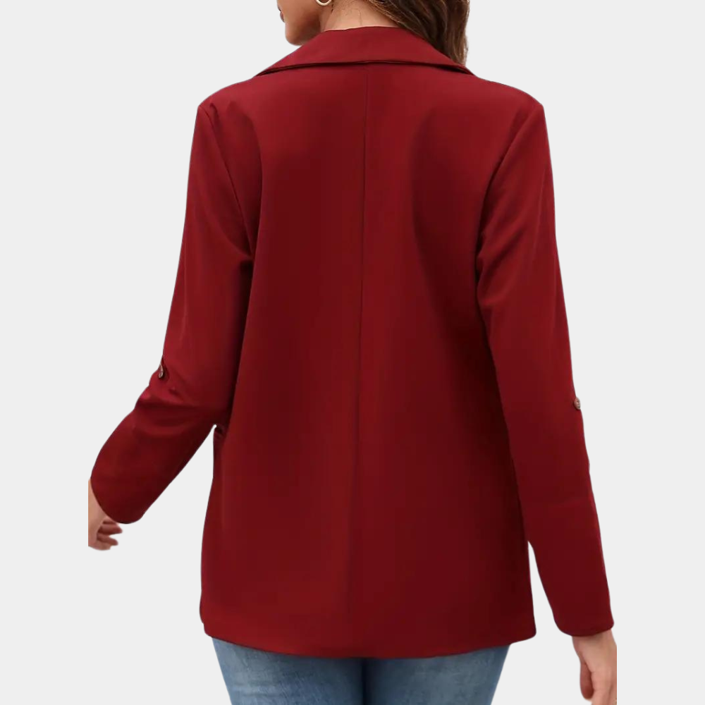 Kalena | Blazer avec design classique à revers pour femme