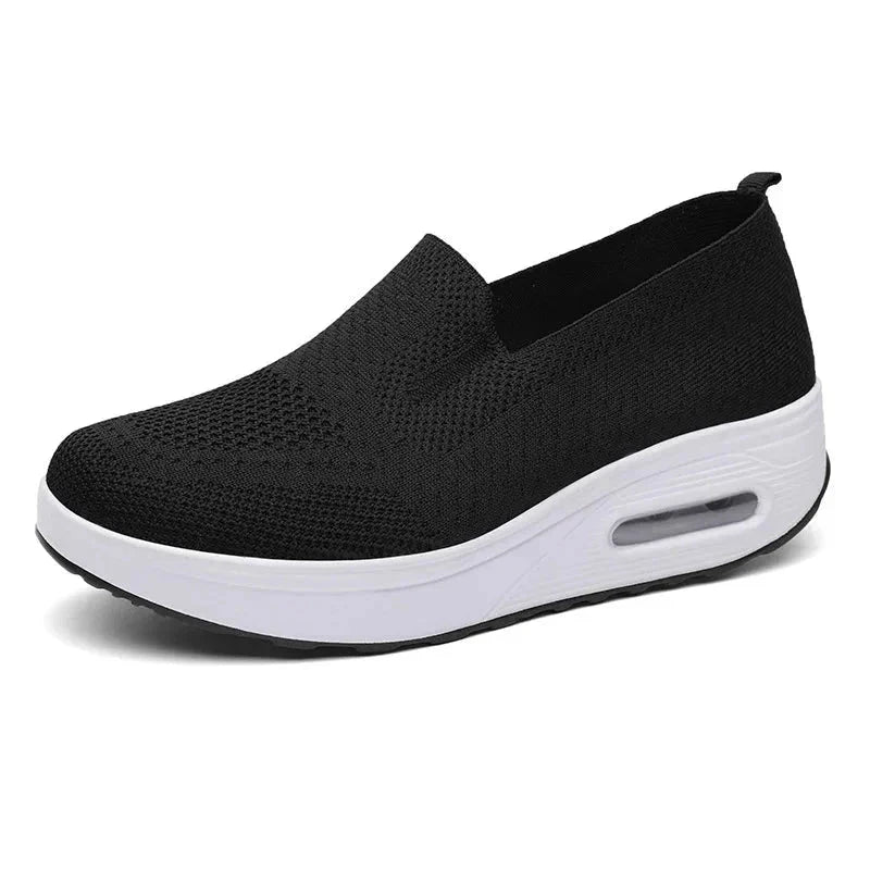 Chaussures Orthopédiques à Bulle d'Air FEMININO Essentielle Noir 36 